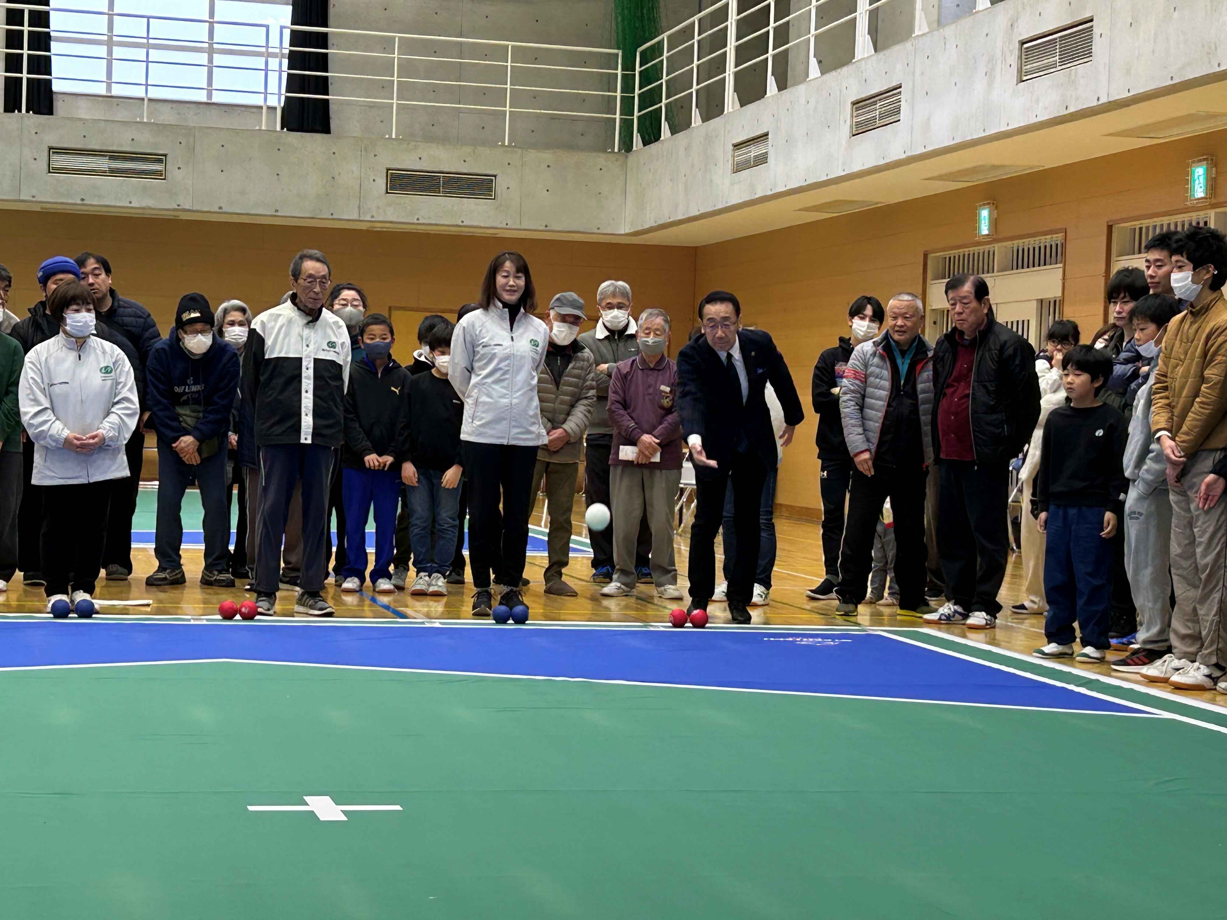 市長によるデモンストレーション