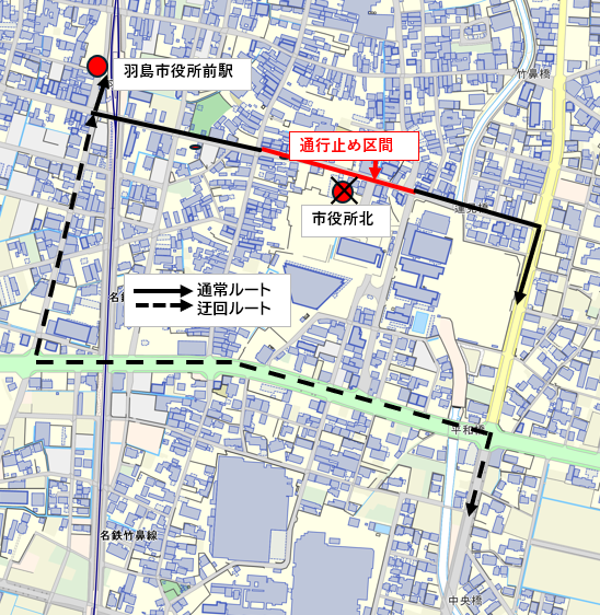 市役所北