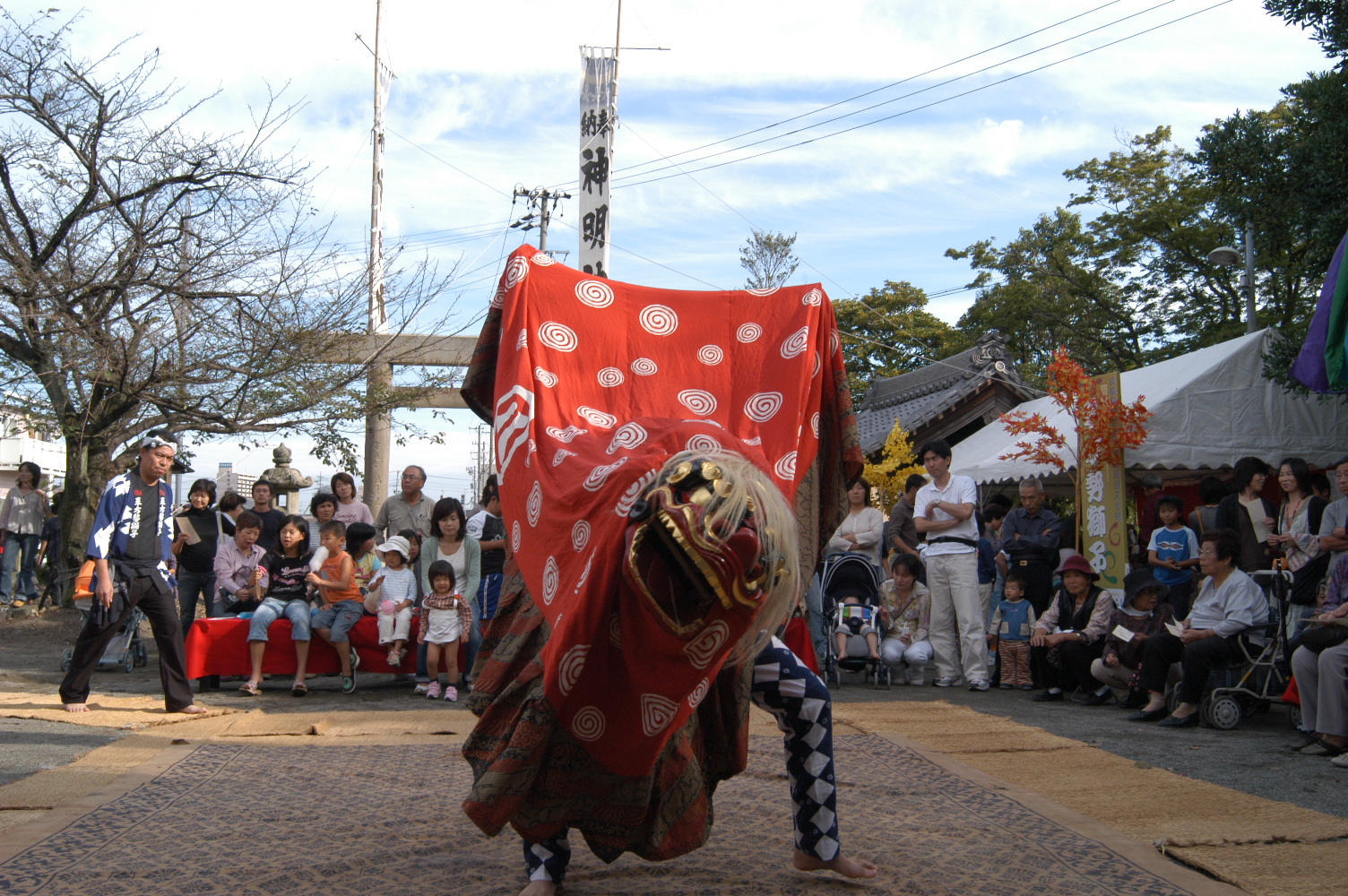 平方勢獅子の写真