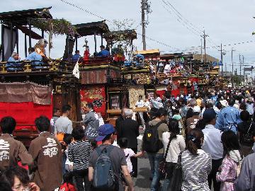 山車の画像