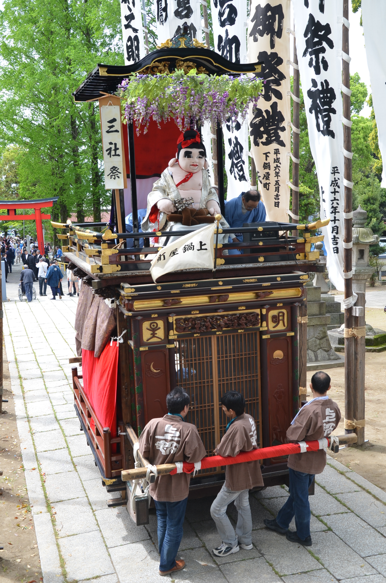 上鍋の山車