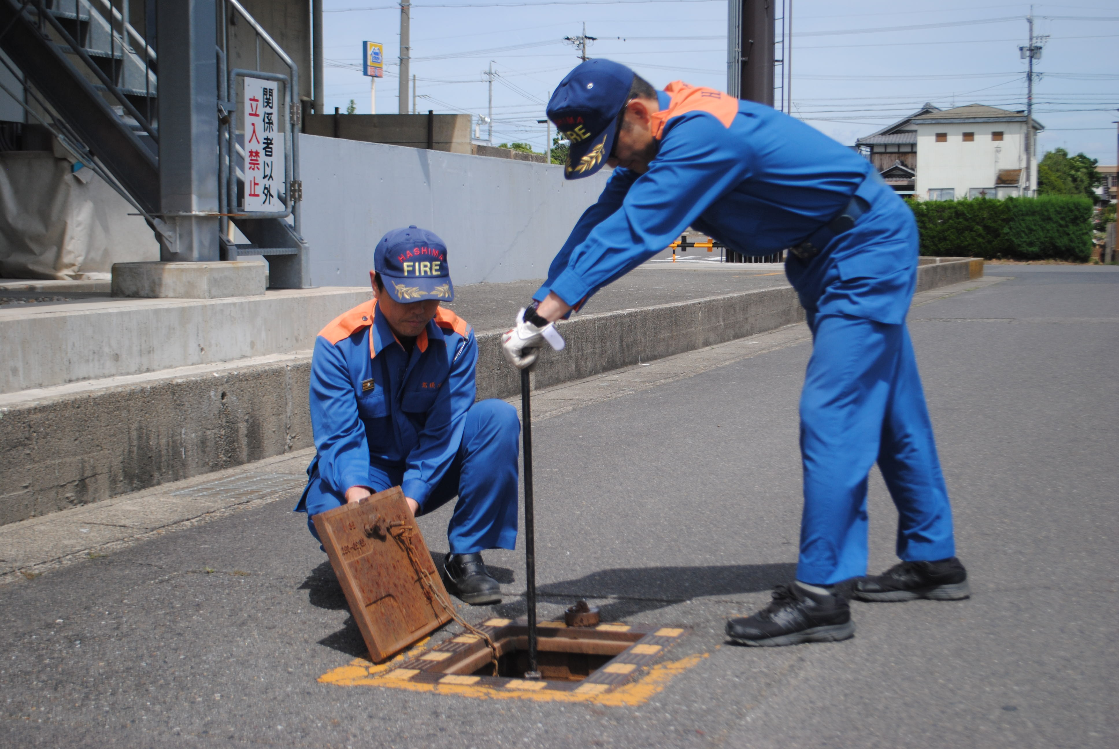 消火栓・防火水槽の点検の画像その3