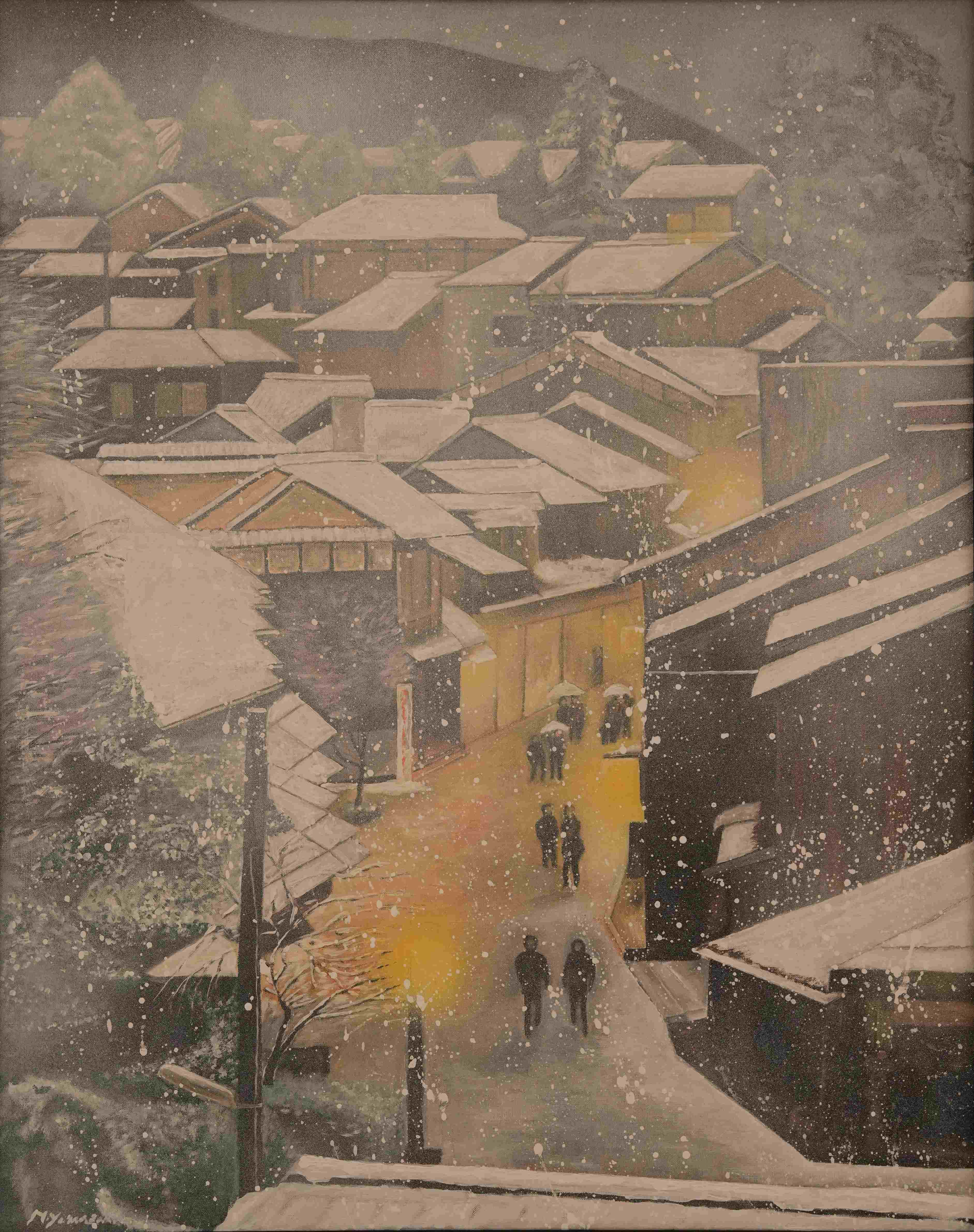 「街の灯り」 山﨑 宗通