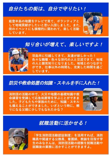 消防団アンケート